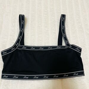 PINK Victoria's Secret Black Bandeau